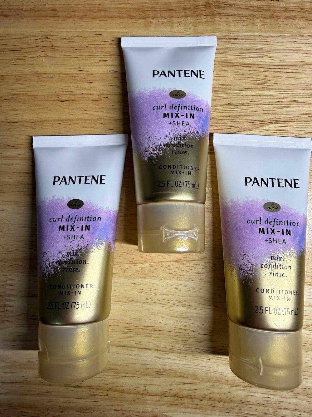Pantene Pro-V Curl Definition Mix-In + Shea Conditioner Curl Enhancing 2.5 fl oz